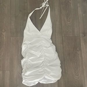 Zara White Summer Dress
